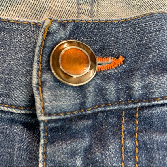 CANALI Italian Designer Straight-Leg Jeans Blue Denim - Size 38 (IT 56) - Picture 3 of 7